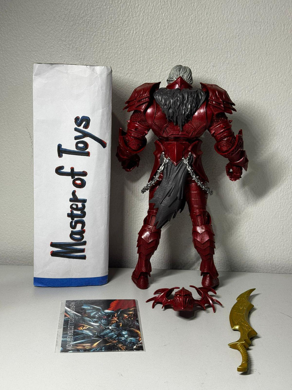 McFarlane DC Multiverse Merciless Only No Box from The Merciless & The Batman Who Laughs 2 Packs - Ready Stock