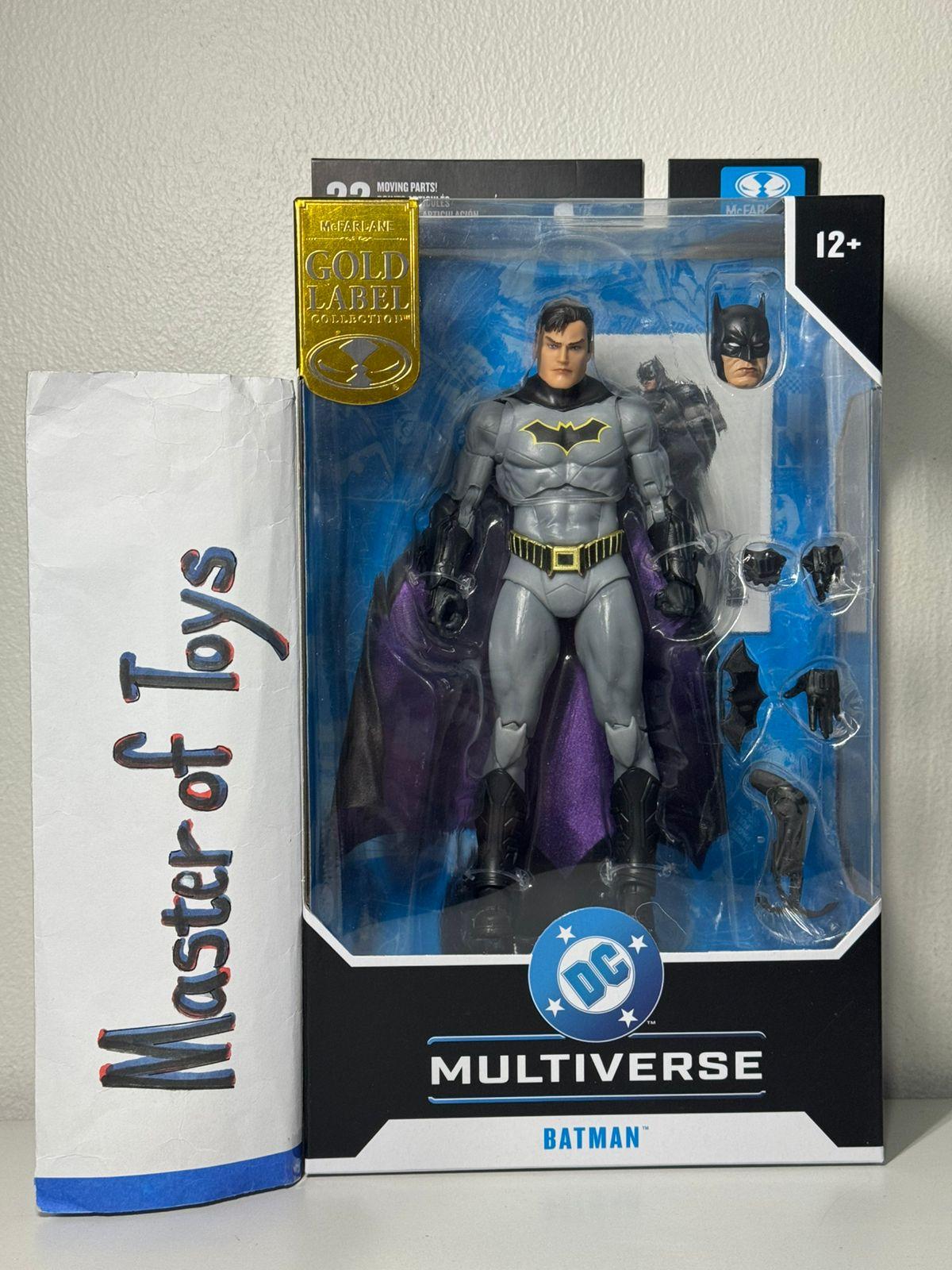 McFarlane DC Multiverse Batman (Rebirth #1) Gold Label - Ready Stock