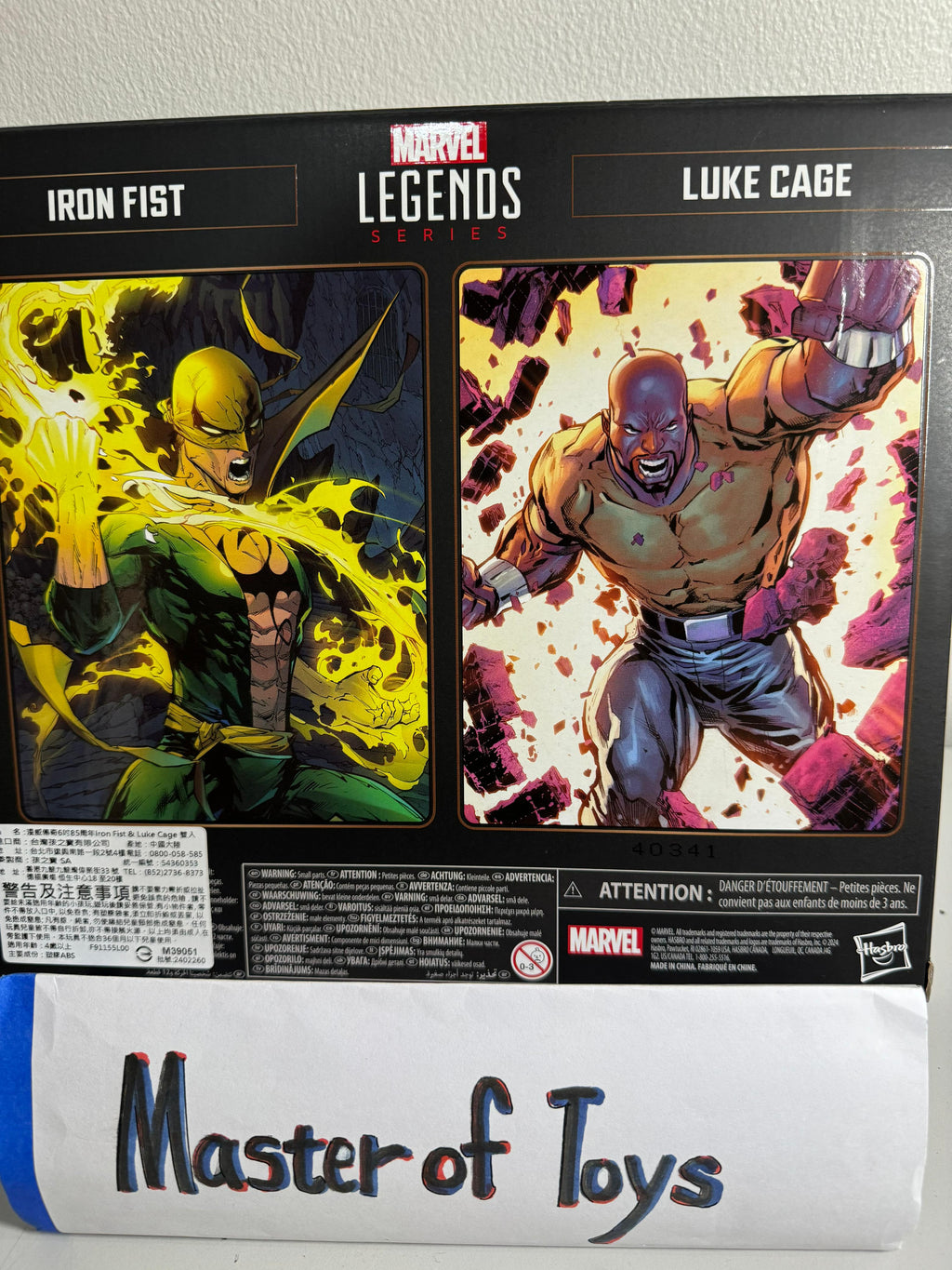 Hasbro Marvel Legends Series Marvel Celebrating 85 Years Iron Fist / Luke Cage - Ready Stock