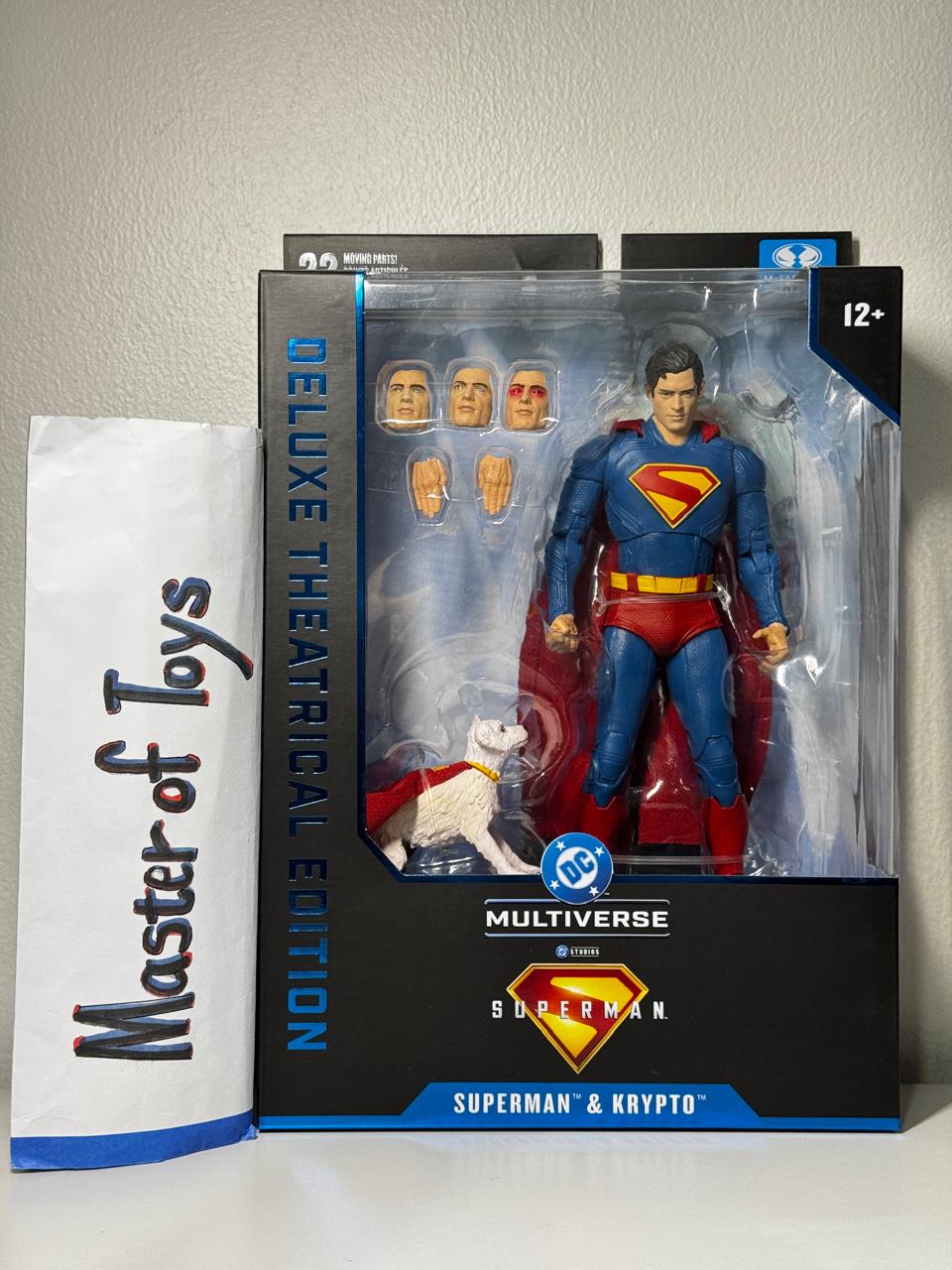 McFarlane DC Multiverse Studio Deluxe Theatrical Edition Superman & Krypto - Ready Stock