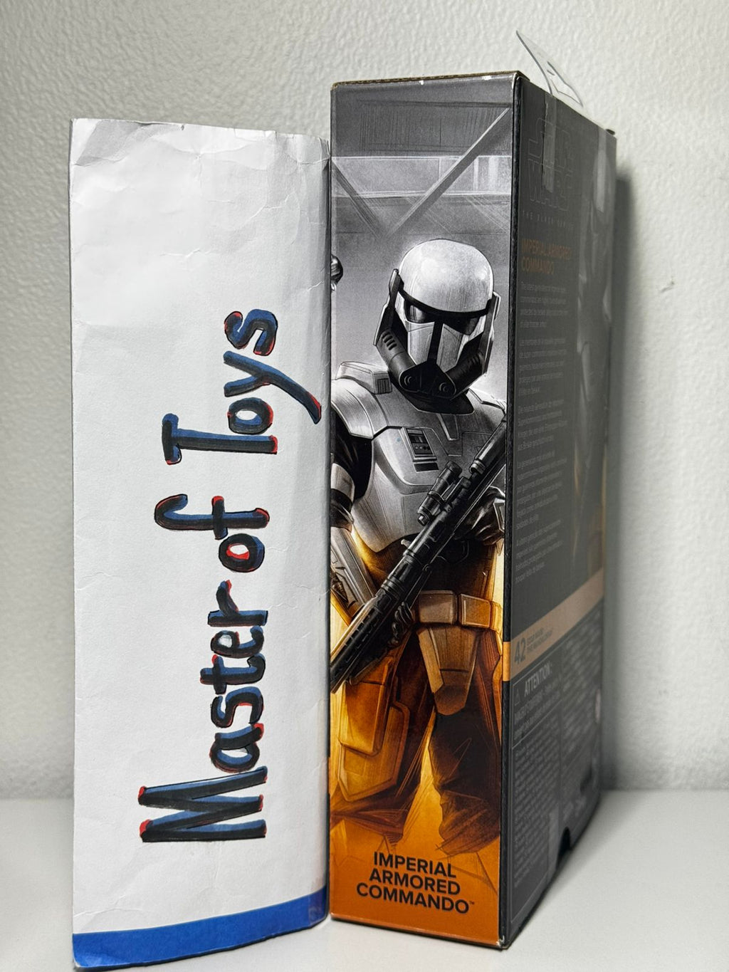 Hasbro Star Wars The Black Series Star Wars: The Mandalorian Imperial Armored Commando 42 - Ready Stock