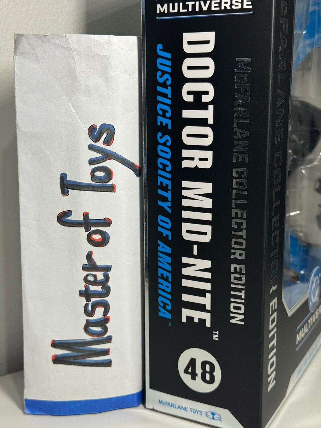 McFarlane Collector Edition DC Multiverse Doctor Mid-Nite (Justice Society of America) #48 Platinum Edition - Ready Stock