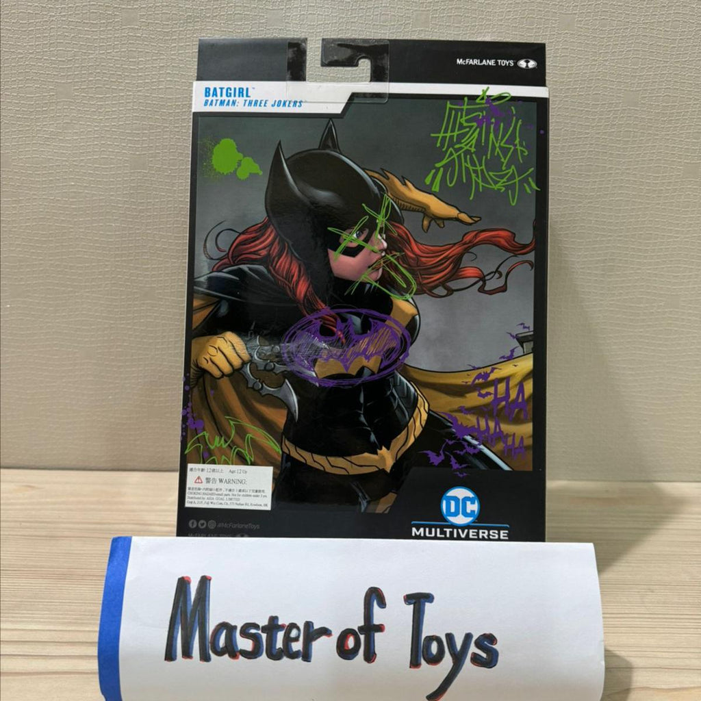 McFarlane DC Multiverse Batgirl Batman Three Jokers Hahaha - Ready Stock