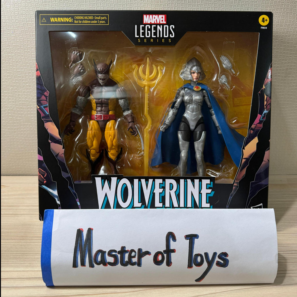Hasbro Marvel Legends Series 50 Year 2 Packs X-Men Brood Wolverine & Lilandra Neramani - Ready Stock