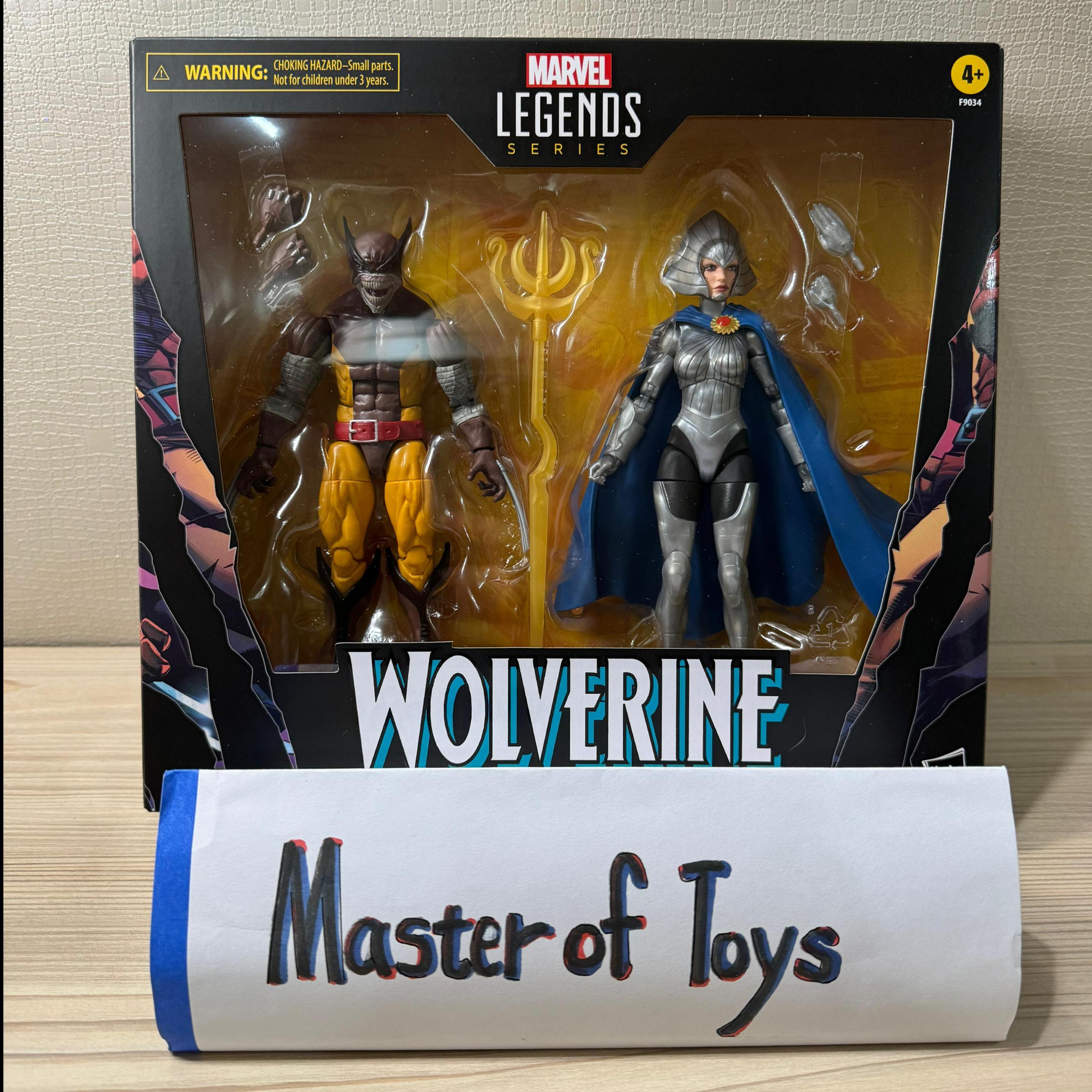 Hasbro Marvel Legends Series 50 Year 2 Packs X-Men Brood Wolverine & Lilandra Neramani - Ready Stock