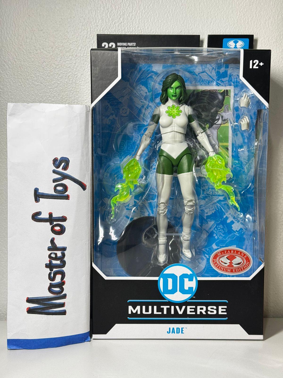 McFarlane DC Multiverse  Jade (Green Lantern Corps) Red Platinum Edition - Ready Stock