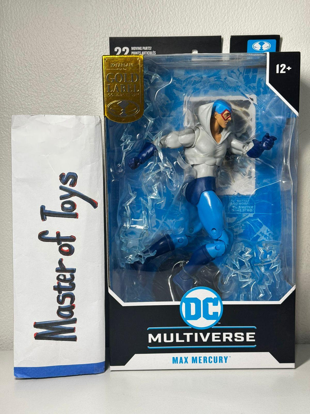 McFarlane DC Multiverse Max Mercury (The Flash) Gold Label - Ready Stock