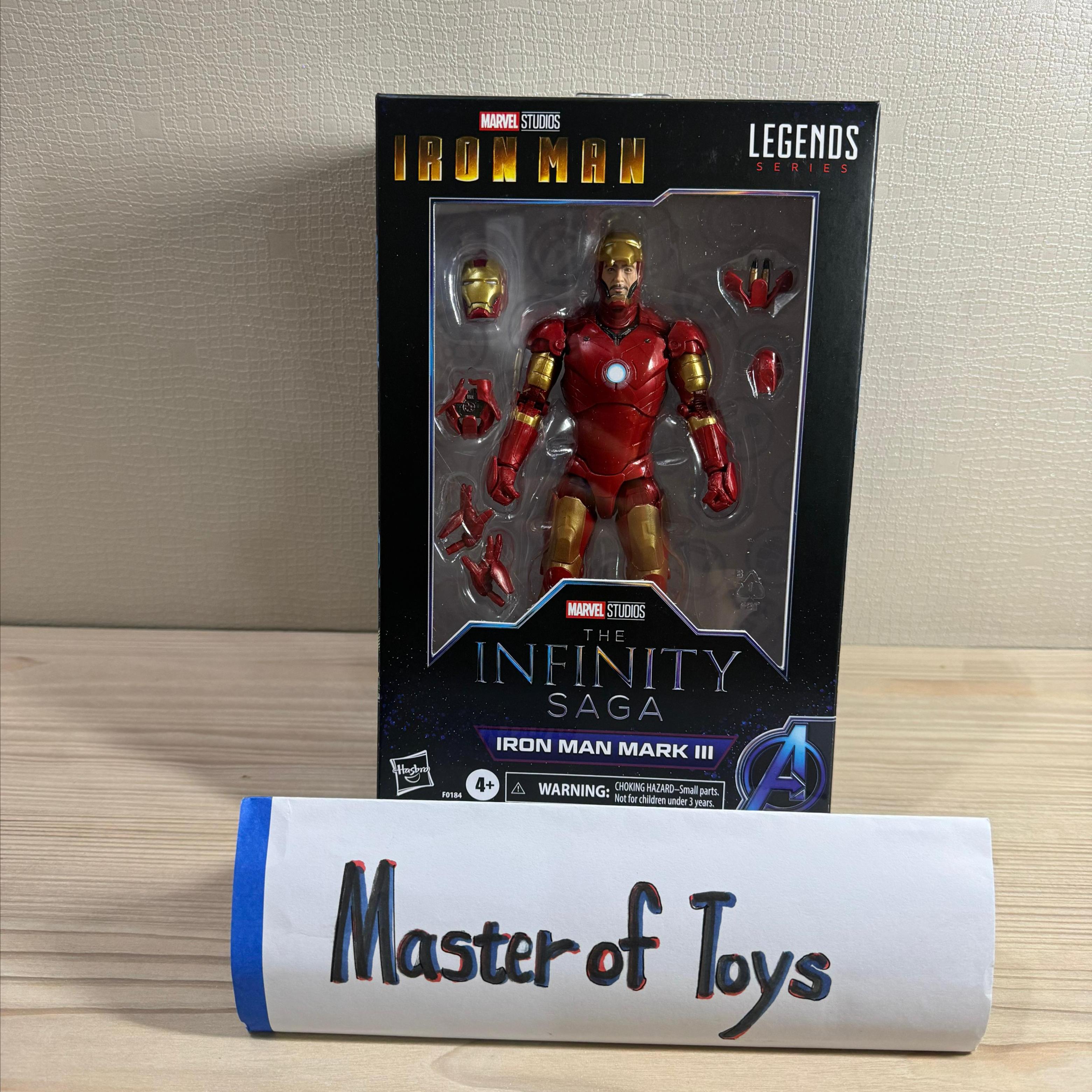 Hasbro Marvel Legends Series The Infinity Saga Iron Man Mark III Tony Stark - Ready Stock