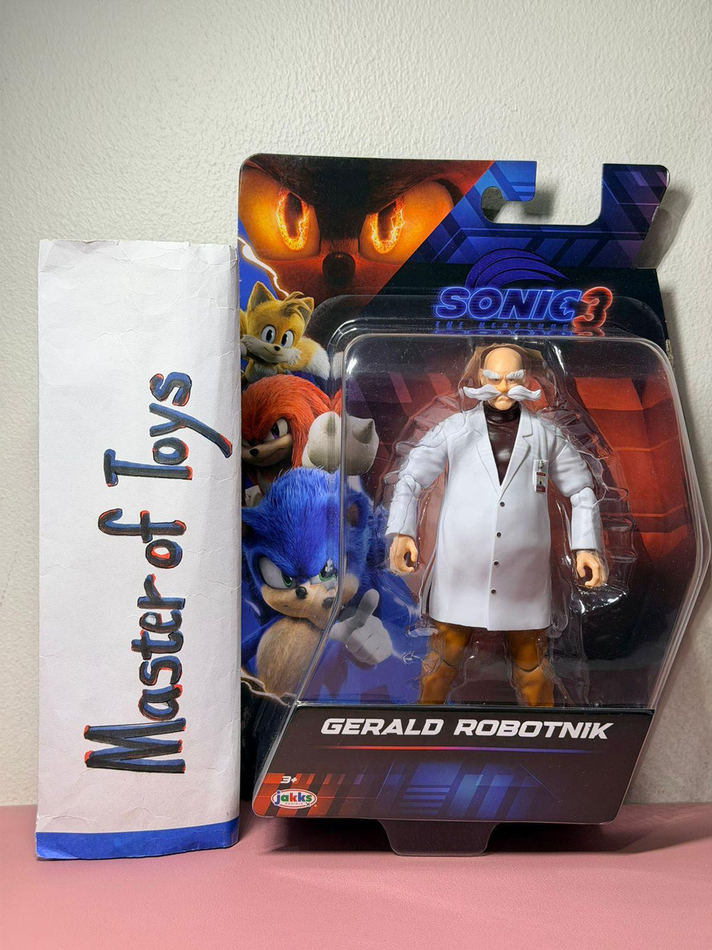 Jakks Pacific Sonic 3 The Hedgehog Gerald Robotnik - Ready Stock
