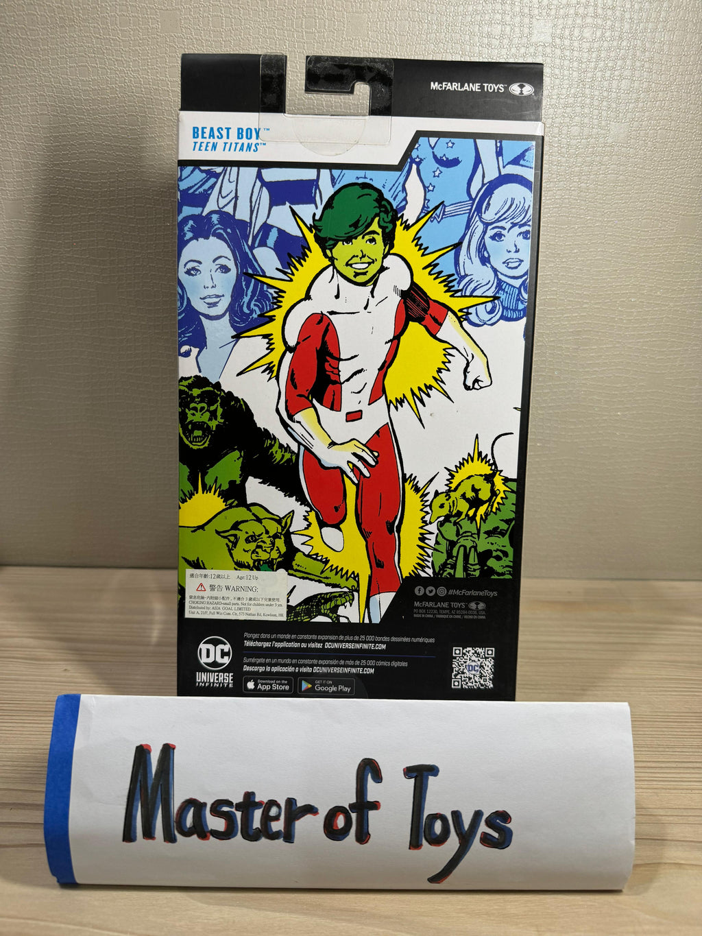 McFarlane DC Multiverse Beast Boy Teen Titans Gold Label Collection - Ready Stock