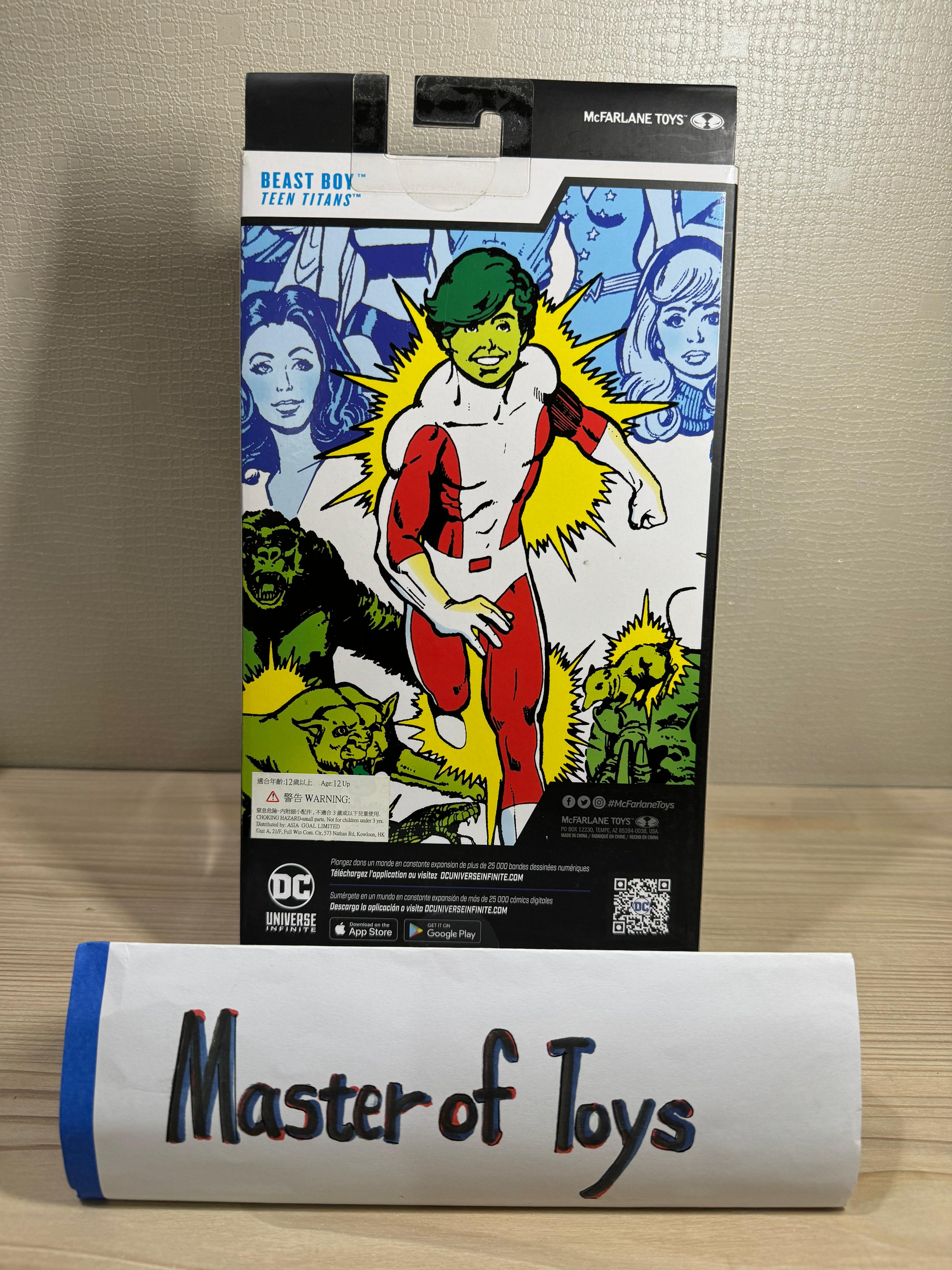 McFarlane DC Multiverse Beast Boy Teen Titans Gold Label Collection - Ready Stock