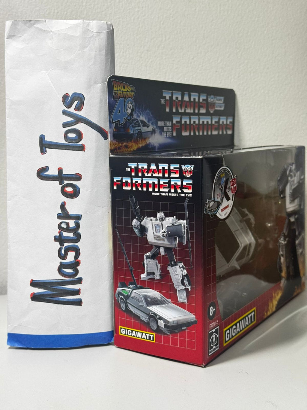 Hasbro Transformers back to Future 40 Heroic Autobot Gigawatt - Ready Stock