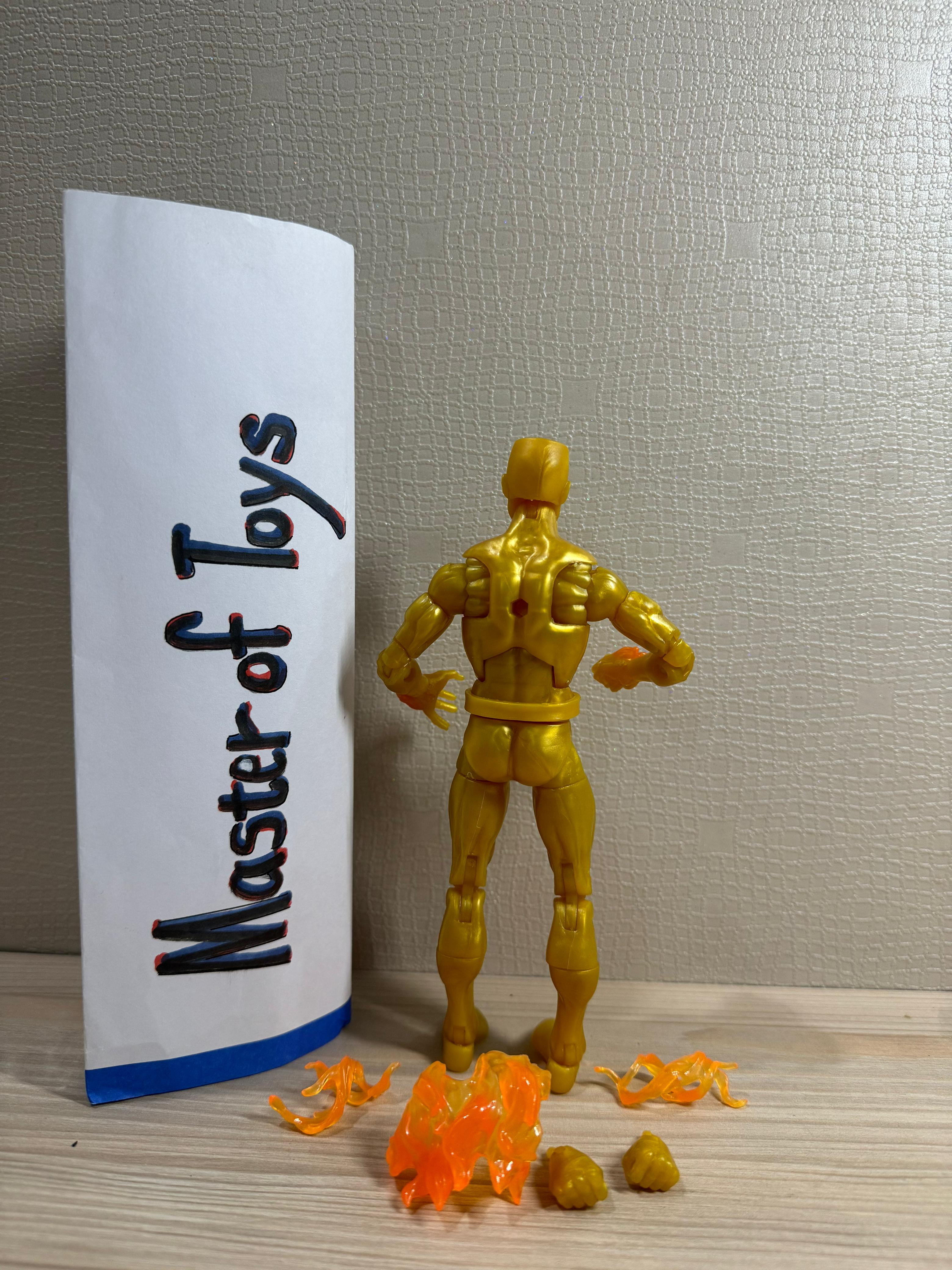 Hasbro Marvel Legends Spider-Man Molten Man Only No Box - Ready Stock