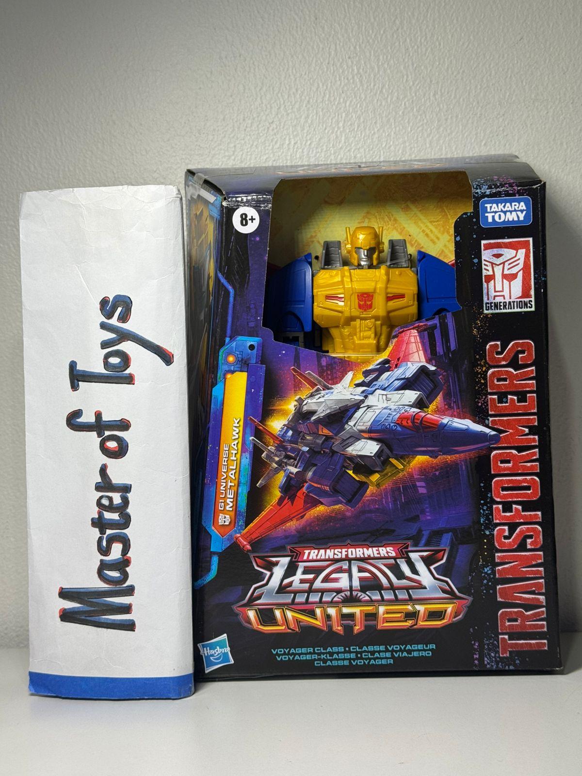 Hasbro Transformers Legacy United G1 Universe Metalhawk - Ready Stock