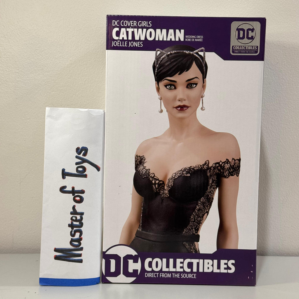McFarlane DC Collectibles DC Cover Girls Catwoman Joelle Jones Wedding Dress Robe de Mariee 26,5cm Figure - Ready Stock