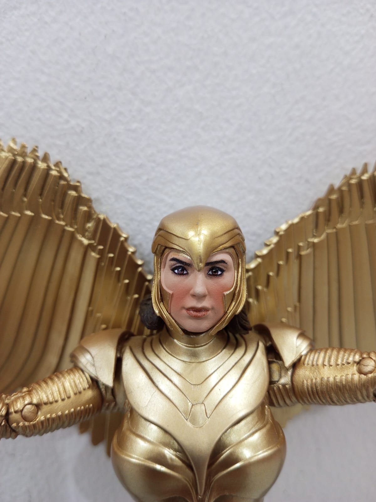 McFarlane DC Multiverse Wonder Woman ( Wonder Woman 1984 Golden Armor )Only No Box - Ready Stock