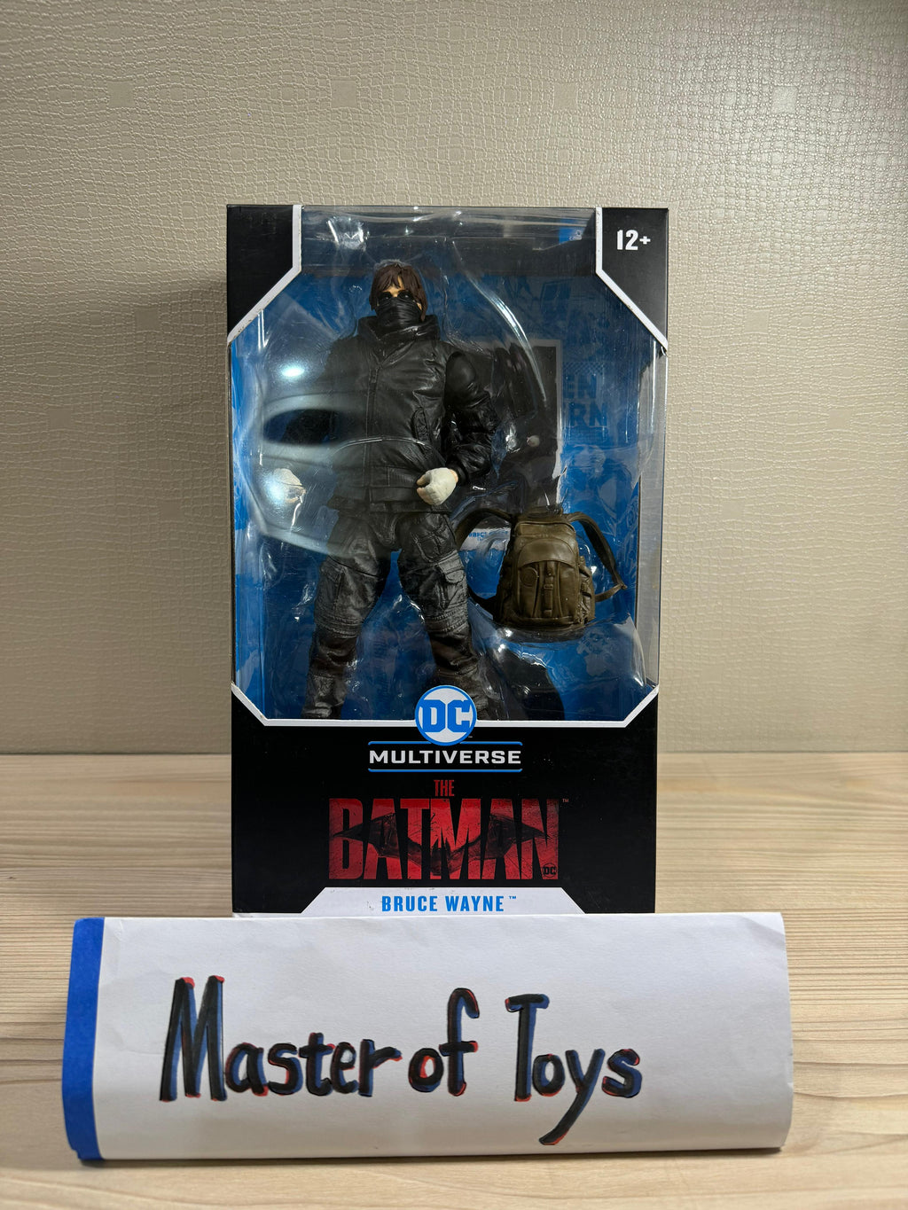 McFarlane DC Multiverse Bruce Wayne Drifter Masked ( The Batman ) - Ready Stock