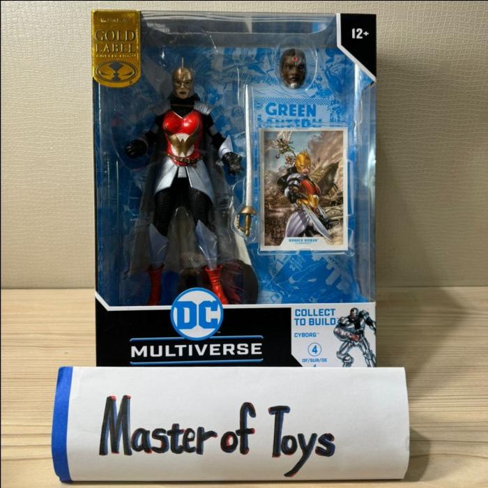 McFarlane DC Multiverse Wonder Woman Flashpoint CTB Cyborg - Ready Stock
