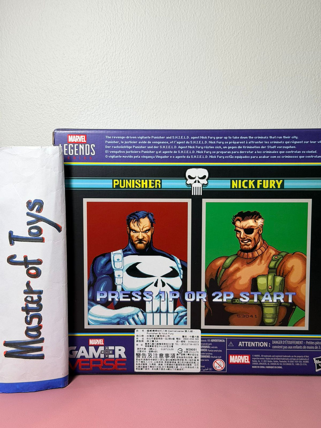 Hasbro Marvel Legends Gamerverse The Punisher | Nick Fury 2 Packs - Ready Stock