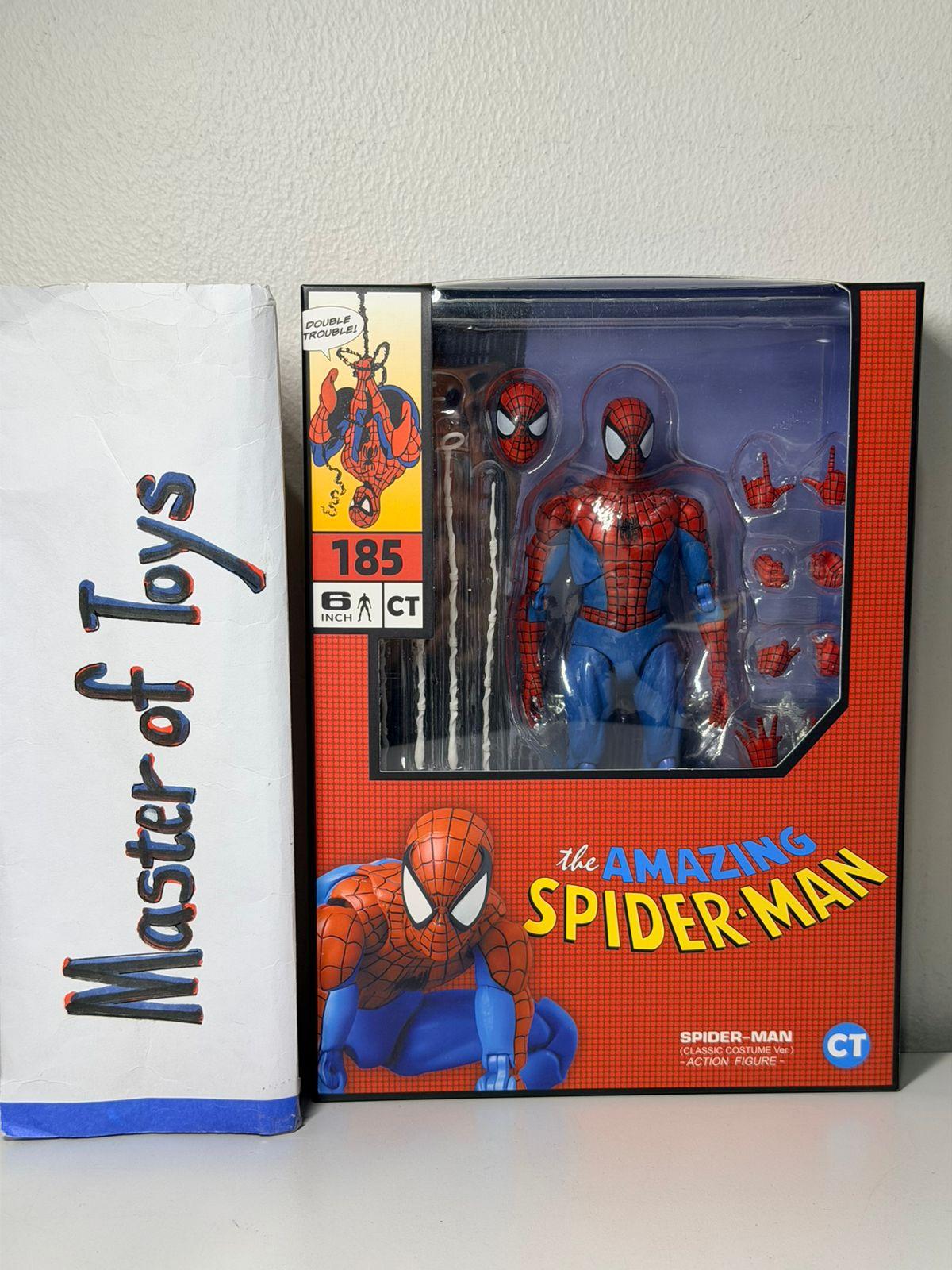 CT Toys The Amazing Spiderman (Classic Costume Ver) No 185 6 inch - Ready Stock