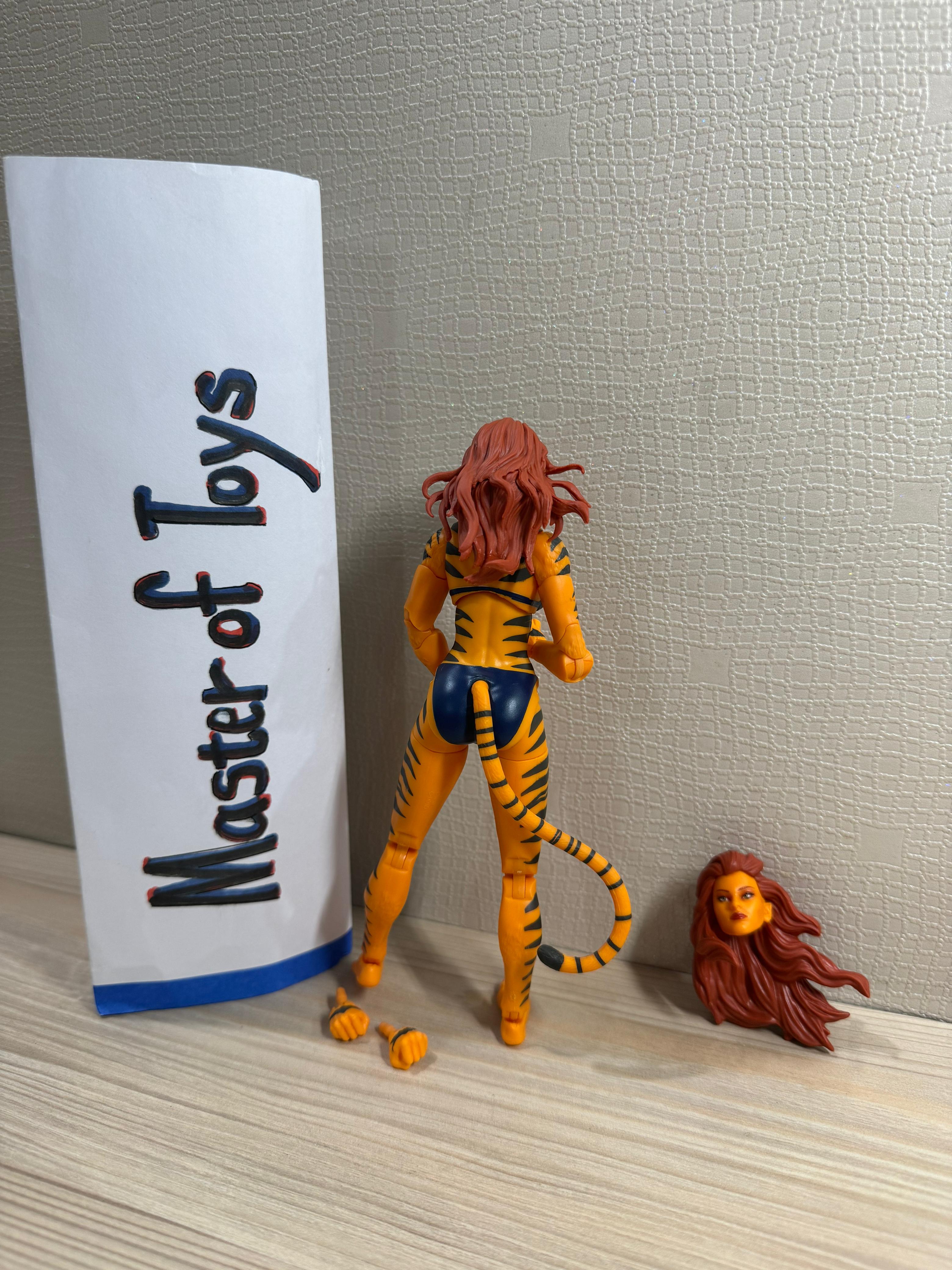 Hasbro Marvel Legends Tigra West Coast Avengers Only No Box - Ready Stock
