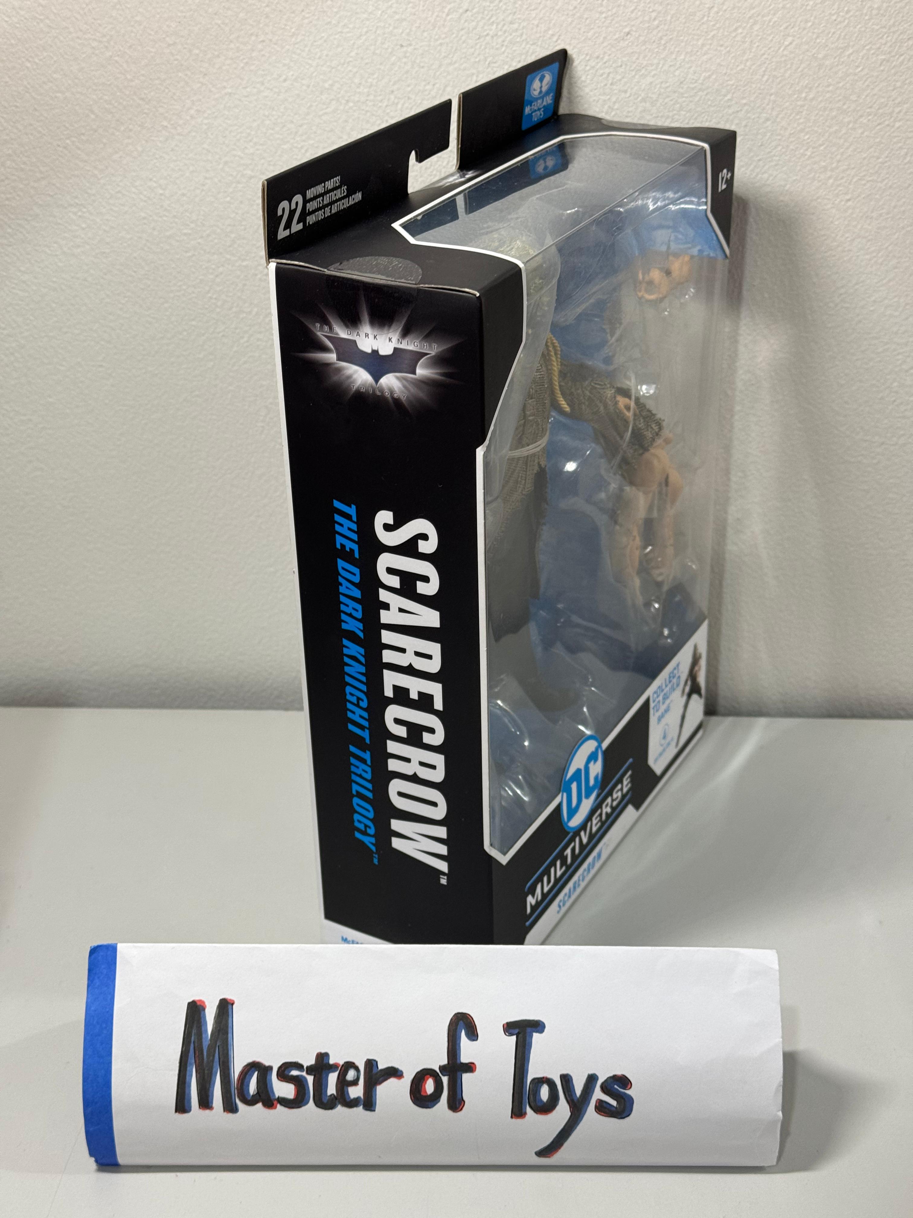 McFarlane DC Multiverse Scarecrow ( The Dark Knight Trilogy ) With CTB - Ready Stock