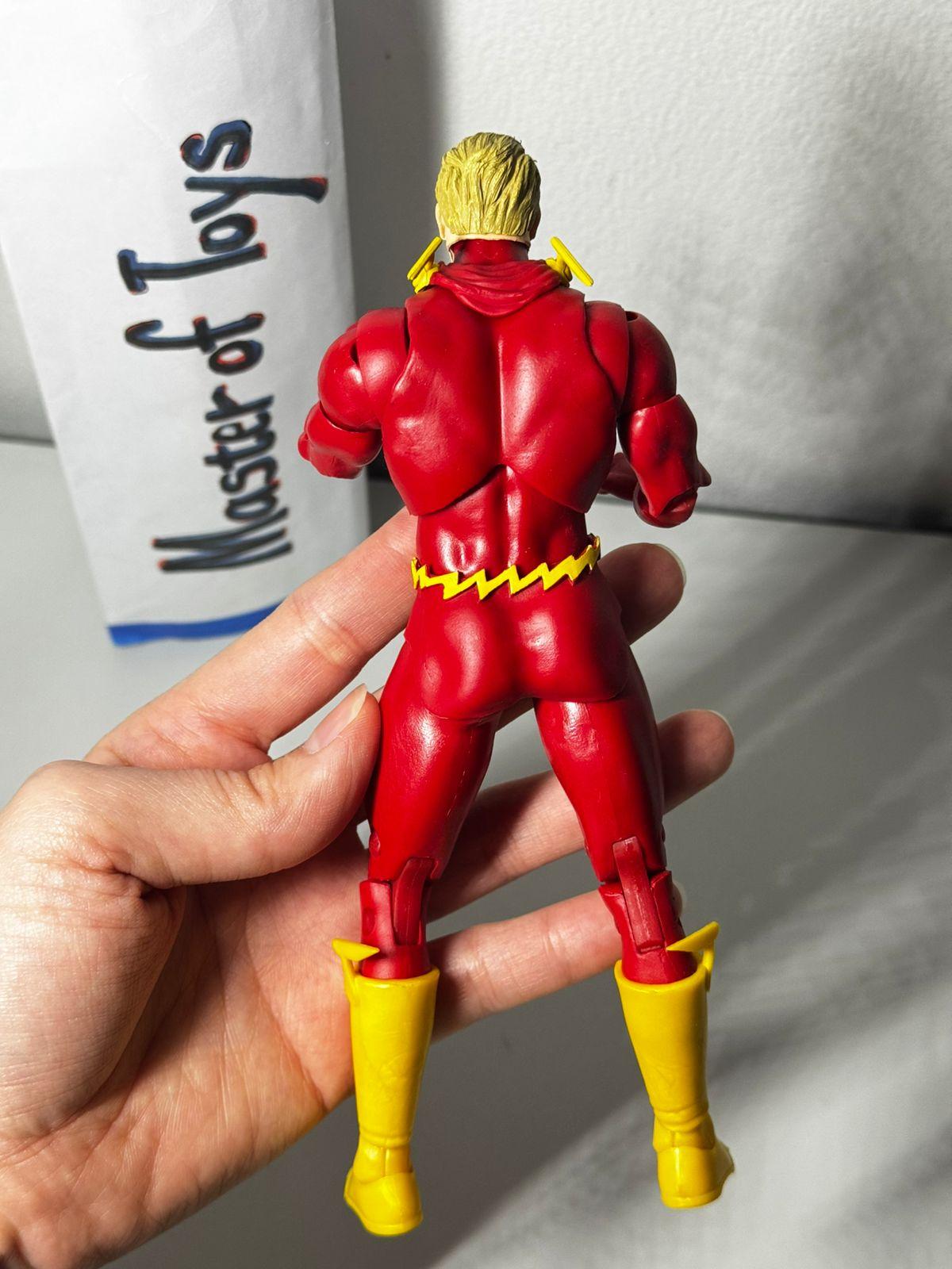 McFarlane DC Direct The Flash Platinum Edition Only No Box - Ready Stock