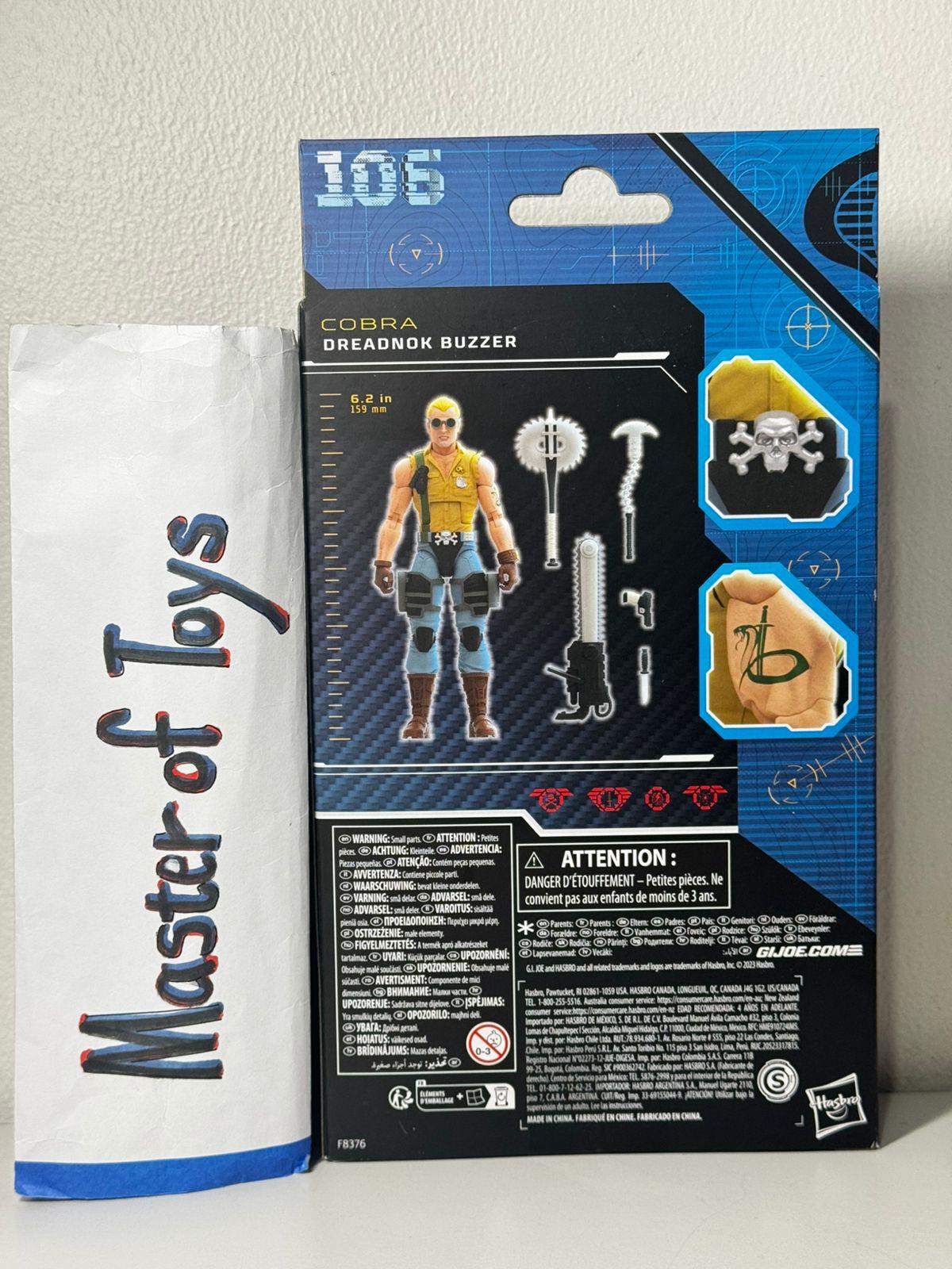 Hasbro GiJoe Classified Series Cobra Dreadnok Buzzer 106 - Ready Stock