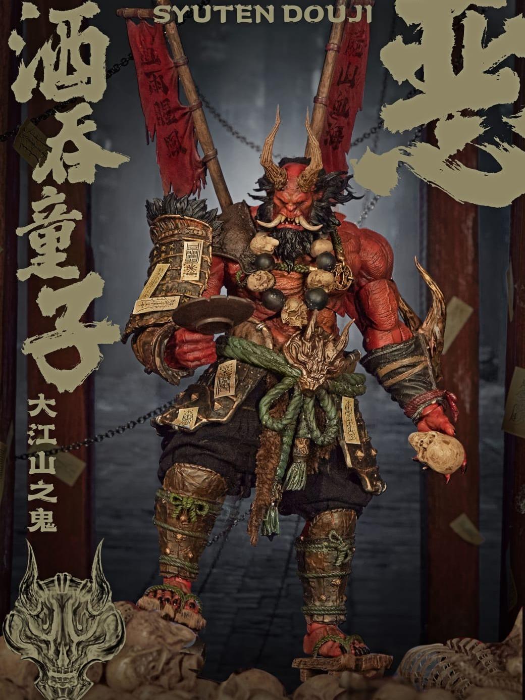 Maestro Union Shuten Doji The Six Realms of Rebirt Realm of Hell Beings Motionless Statue - Ready Stock
