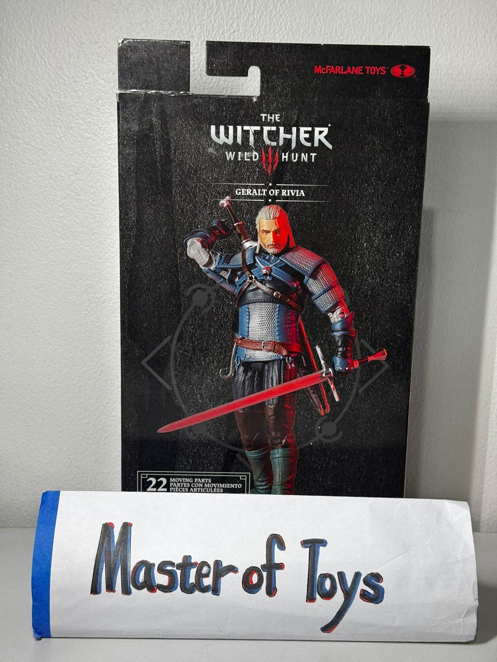 McFarlane The Witcher Wild Hunt Geralt of Rivia - Ready Stock