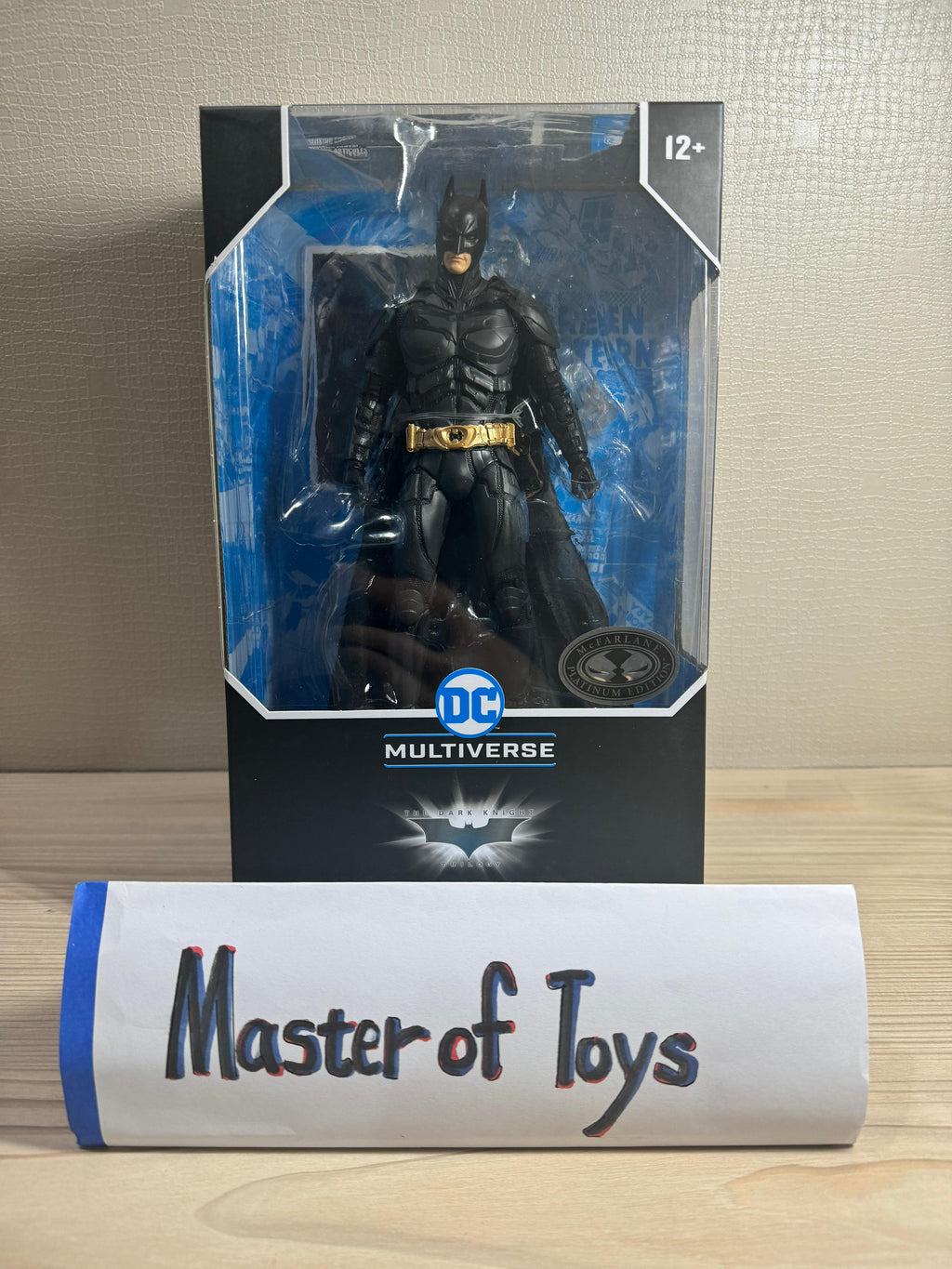 McFarlane DC Multiverse The Dark Knight Trilogy Batman ( Hong Kong Sky Dive ) The Dark Knight Platinum Edition - Ready Stock