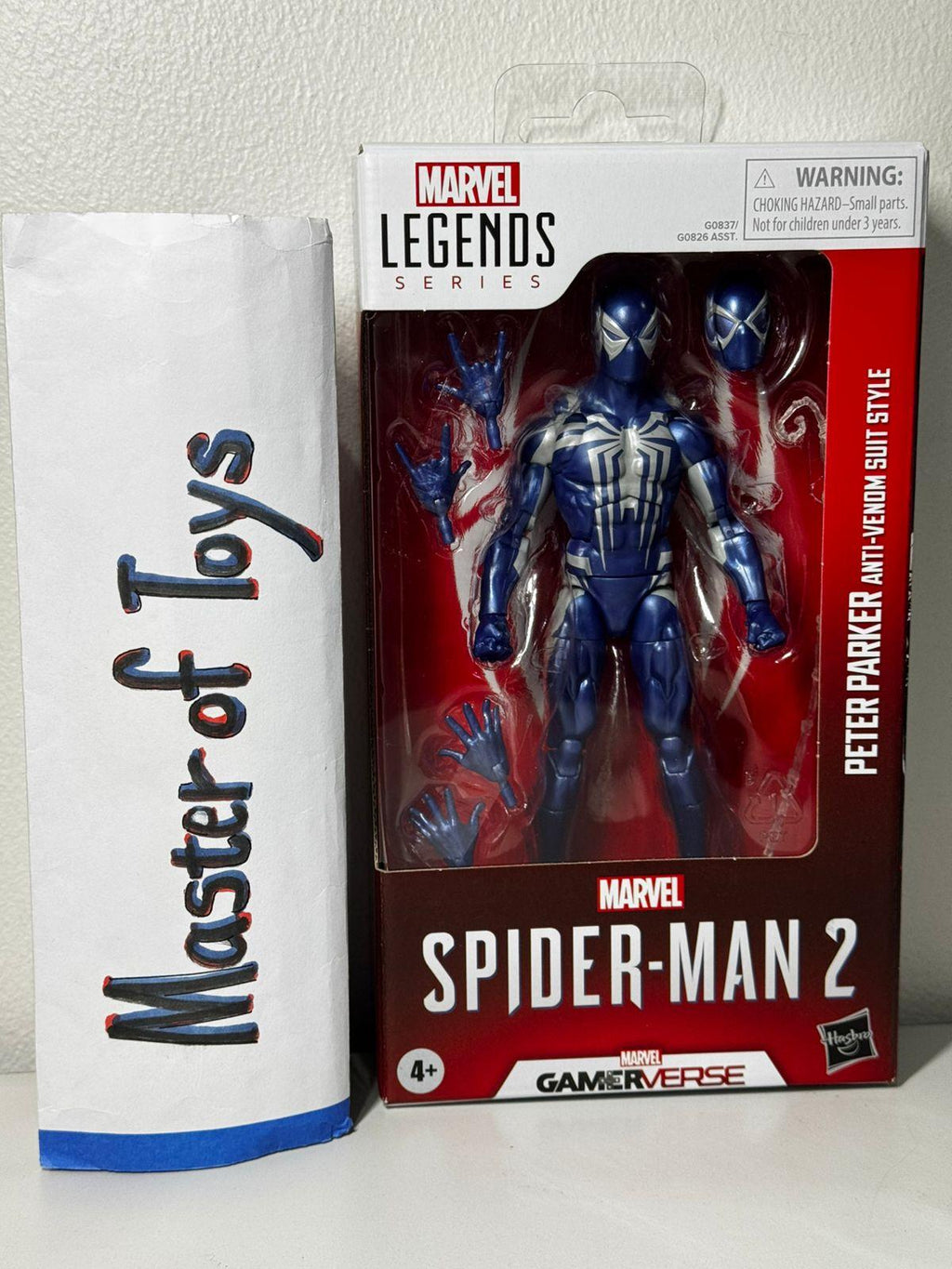 Hasbro Marvel Legends Spider-Man 2 Gamerverse Peter Parker Anti-Venom Suit Style - Ready Stock