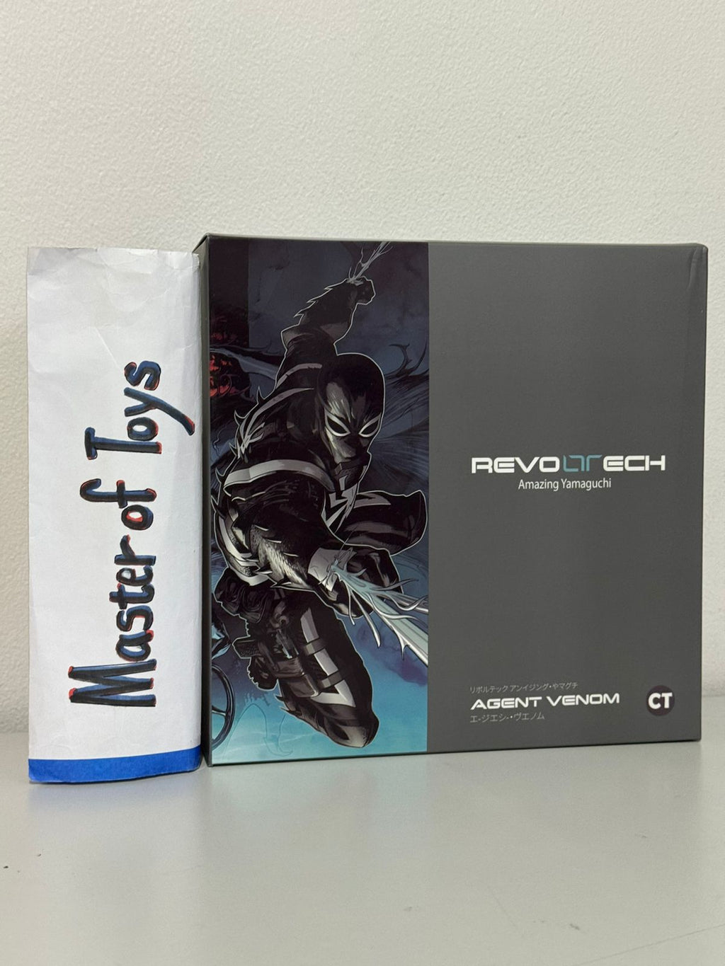 CT Toys Revoltech Agent Venom Black - Ready Stock