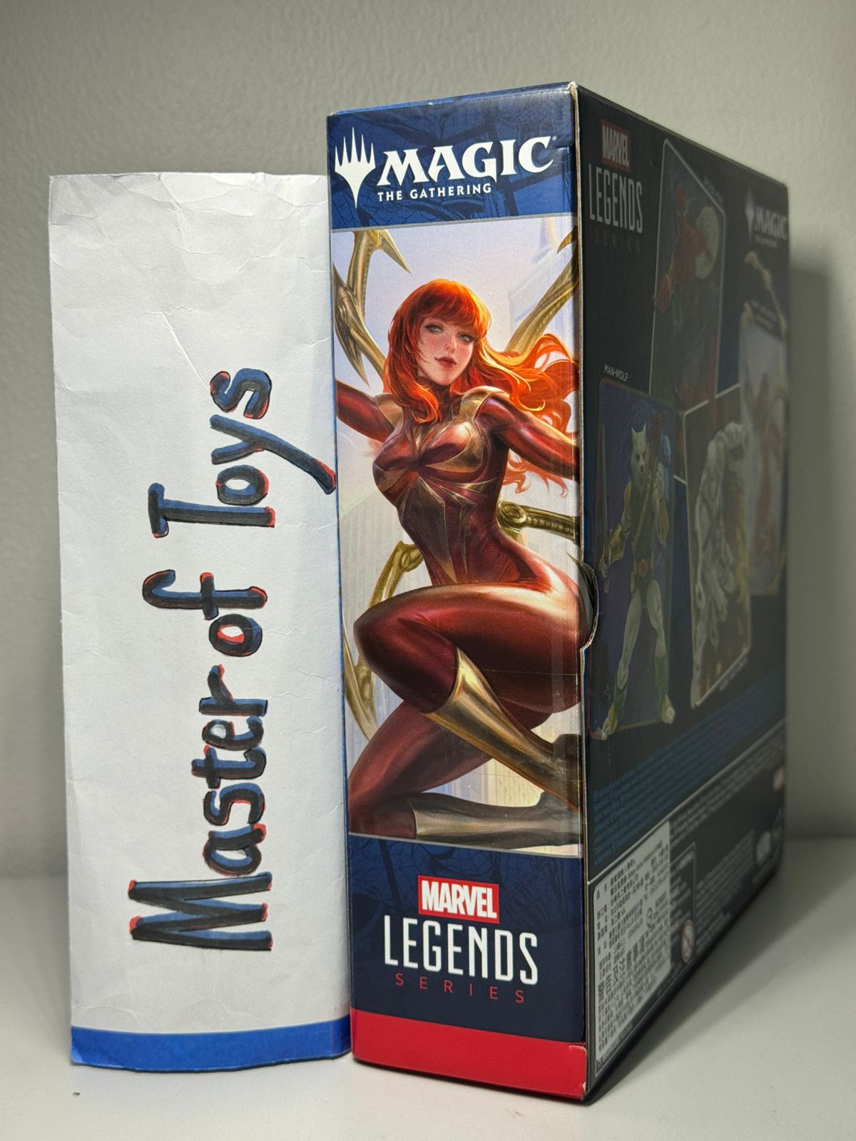 Hasbro Marvel Legends Spiderman Magic The Gathering Mary Jane Watson (Iron Spider) Stark Upgrade - Ready Stock