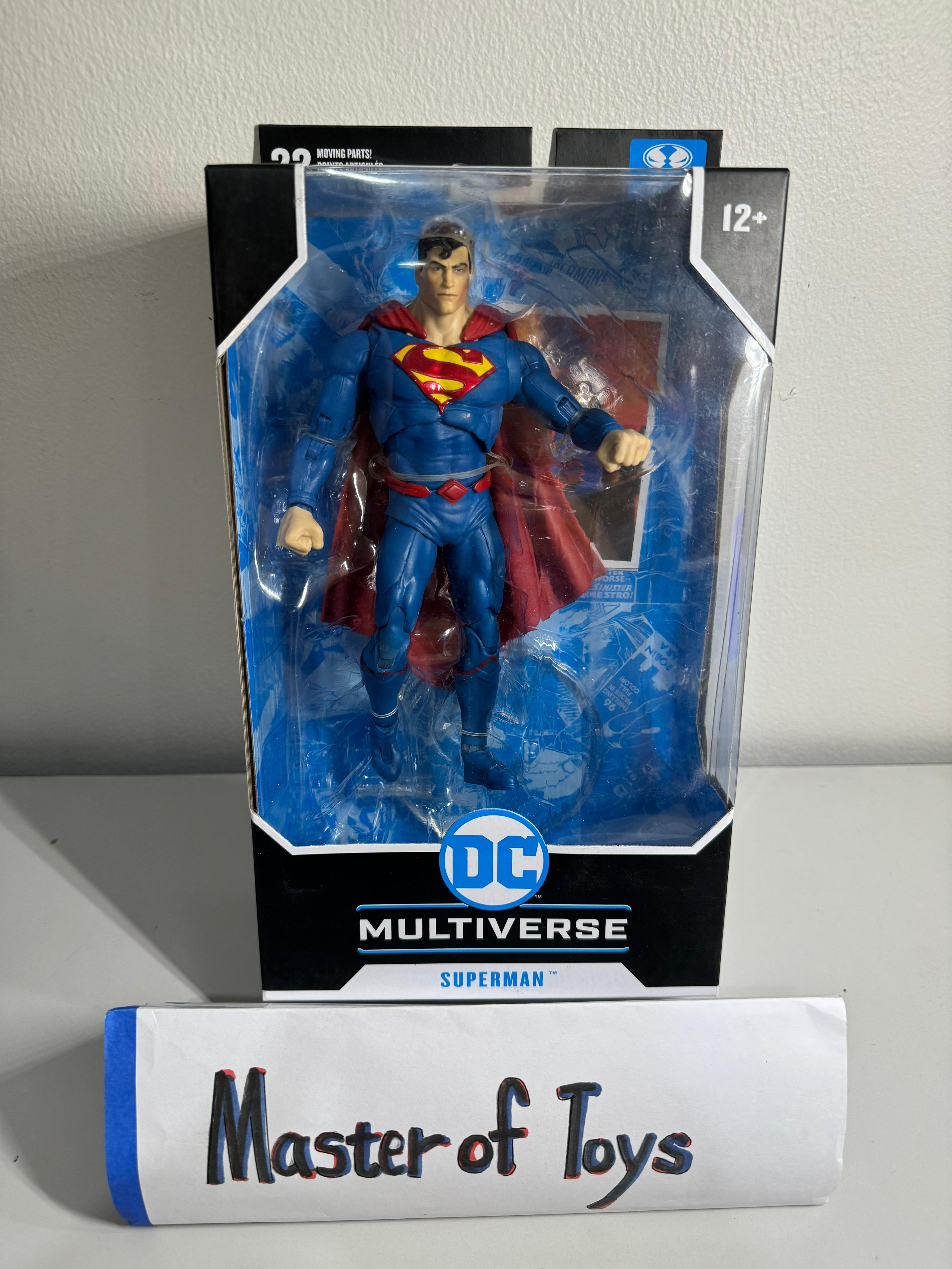 McFarlane DC Multiverse Superman DC Rebirth - Ready Stock