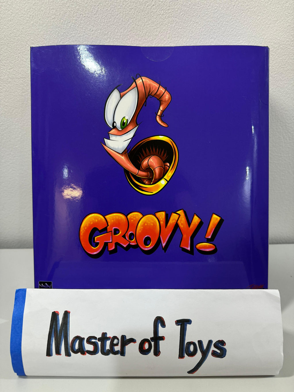 Premium DNA Interplay Earthworm Jim With Snott Collectible Toy Gift - Ready Stock
