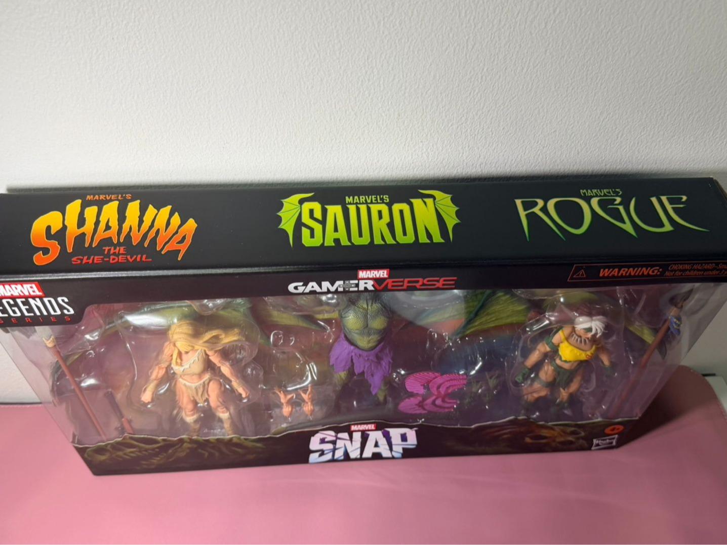 Hasbro Marvel Legends SNAP Marvel's Shanna The She-Devil | Marvel's Sauron | Marvel's Rogue - Ready Stock