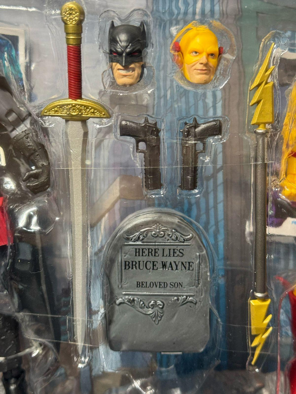 McFarlane DC Multiverse Batman vs Professor Zoom (Flashpoint) 2 Packs - Ready Stock
