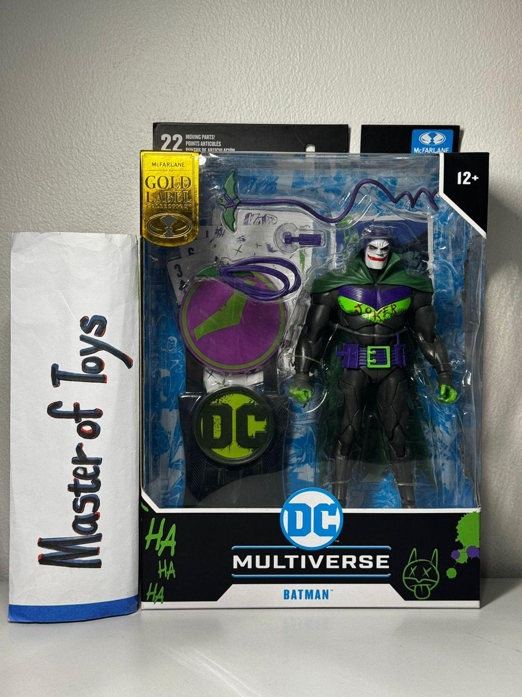McFarlane DC Multiverse Batman: Batman White Knight Hahaha - Ready Stock