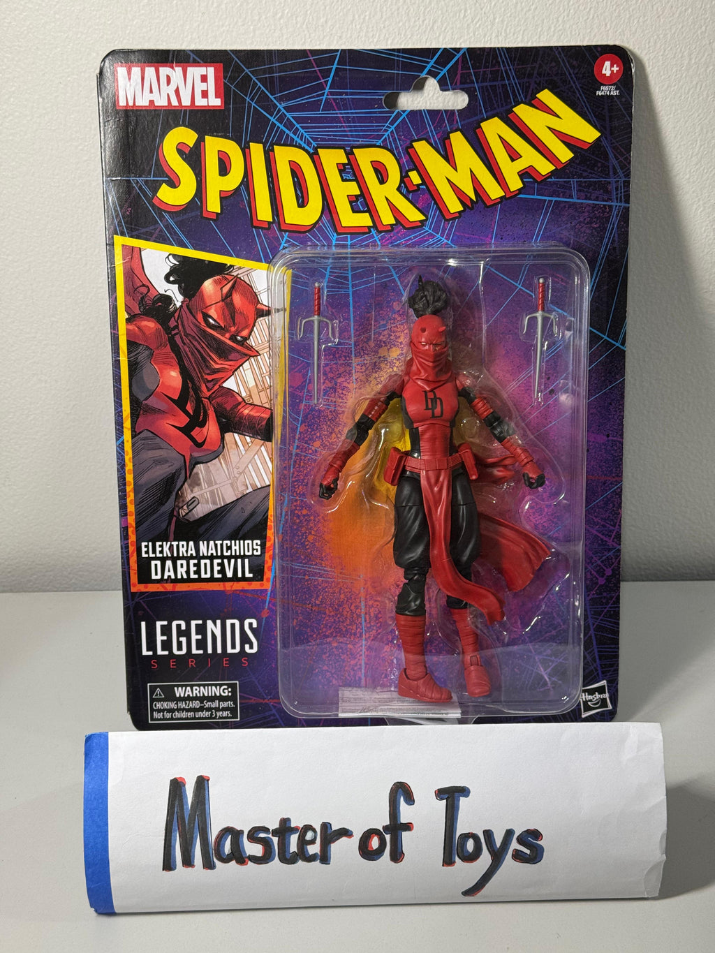 Hasbro Marvel Legends Spider-Man Elektra Natchios Daredevil - Ready Stock