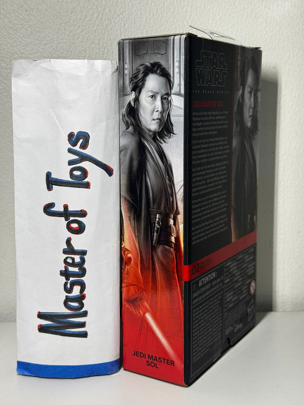Hasbro Star Wars The Black Series Star Wars: The Acolyte Jedi Master Sol 02 - Ready Stock