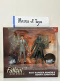McFarlane Fallout New Vegas Riot Ranger Armor & Benny Survivor - Ready Stock