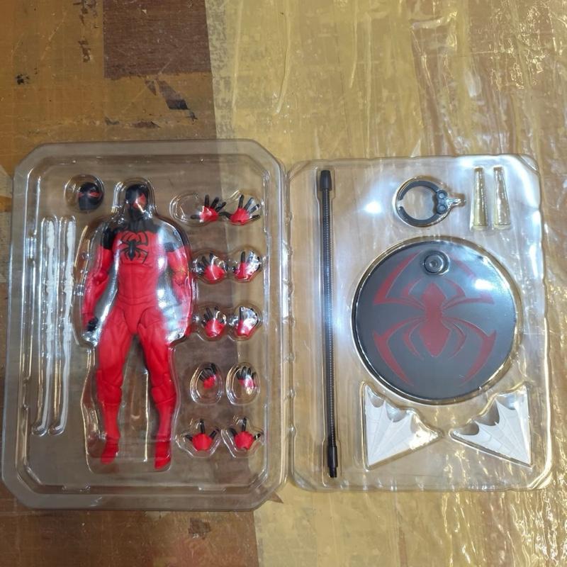 Mess Toys Action Figure Scarlet Neighbor Spiderman Red Color - Ready Stock