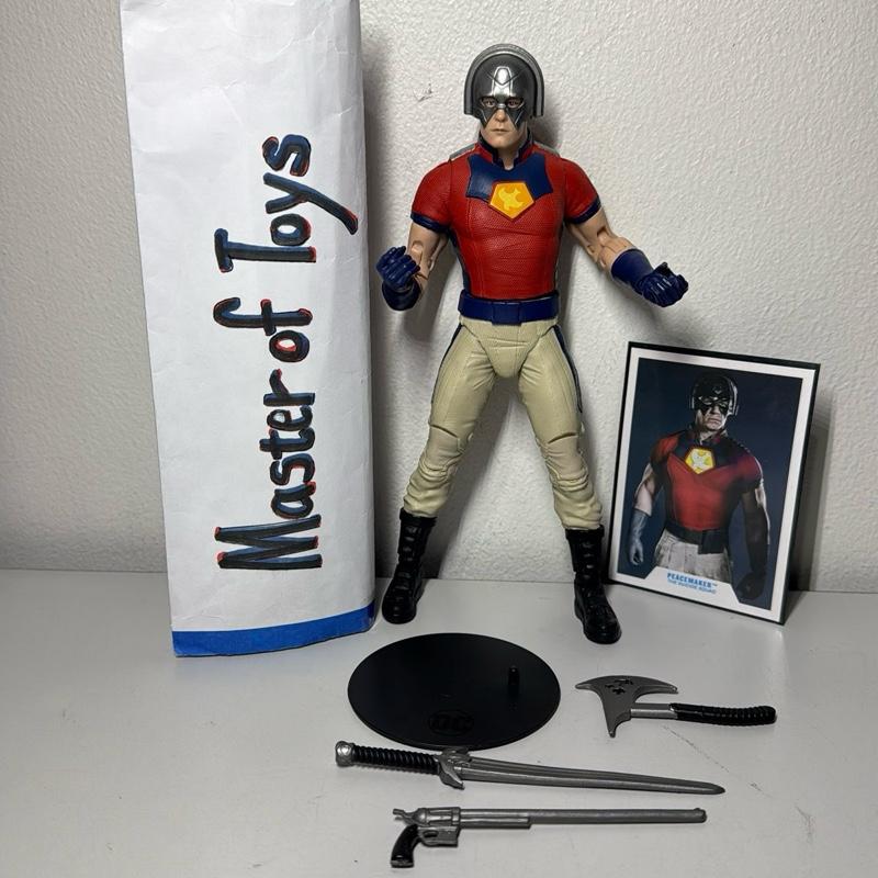 McFarlane DC Multiverse Peacemaker Unmasked (The Suicide Squad Films 2021) No Box - Ready Stock