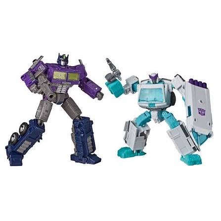 Hasbro Transformers War for Cybertron Trilogy Shattered Glass Optimus Prime | Ratchet - Ready Stock