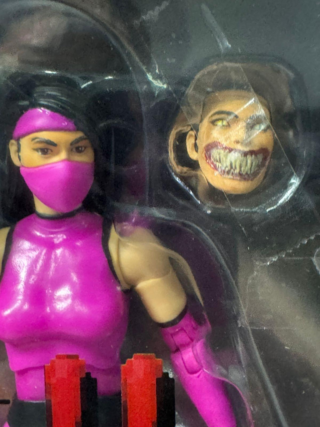 McFarlane Mortal Kombat Klassic Fight Sub Zero vs Mileena Battle 1 Game Verse - Ready Stock