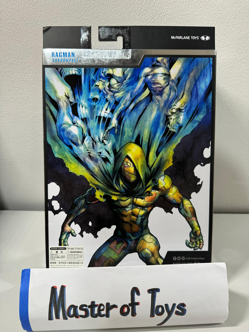McFarlane DC Multiverse Ragman Shadowpact #19 McFarlane Collector Edition - Ready Stock