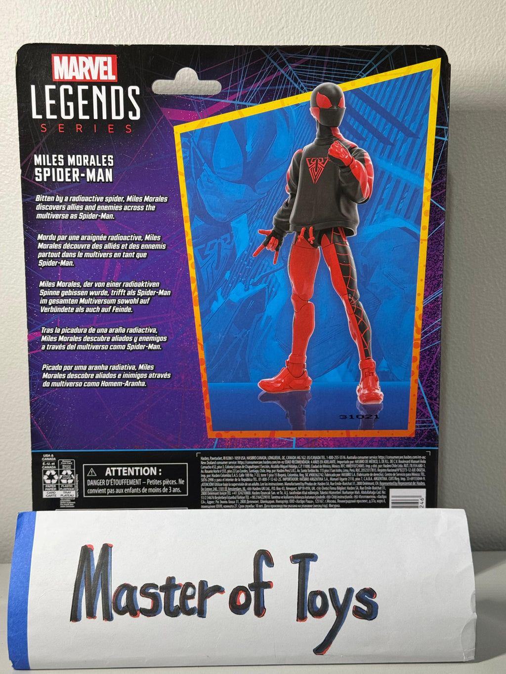 Hasbro Marvel Legends Spider-Man Miles Morales - Ready Stock