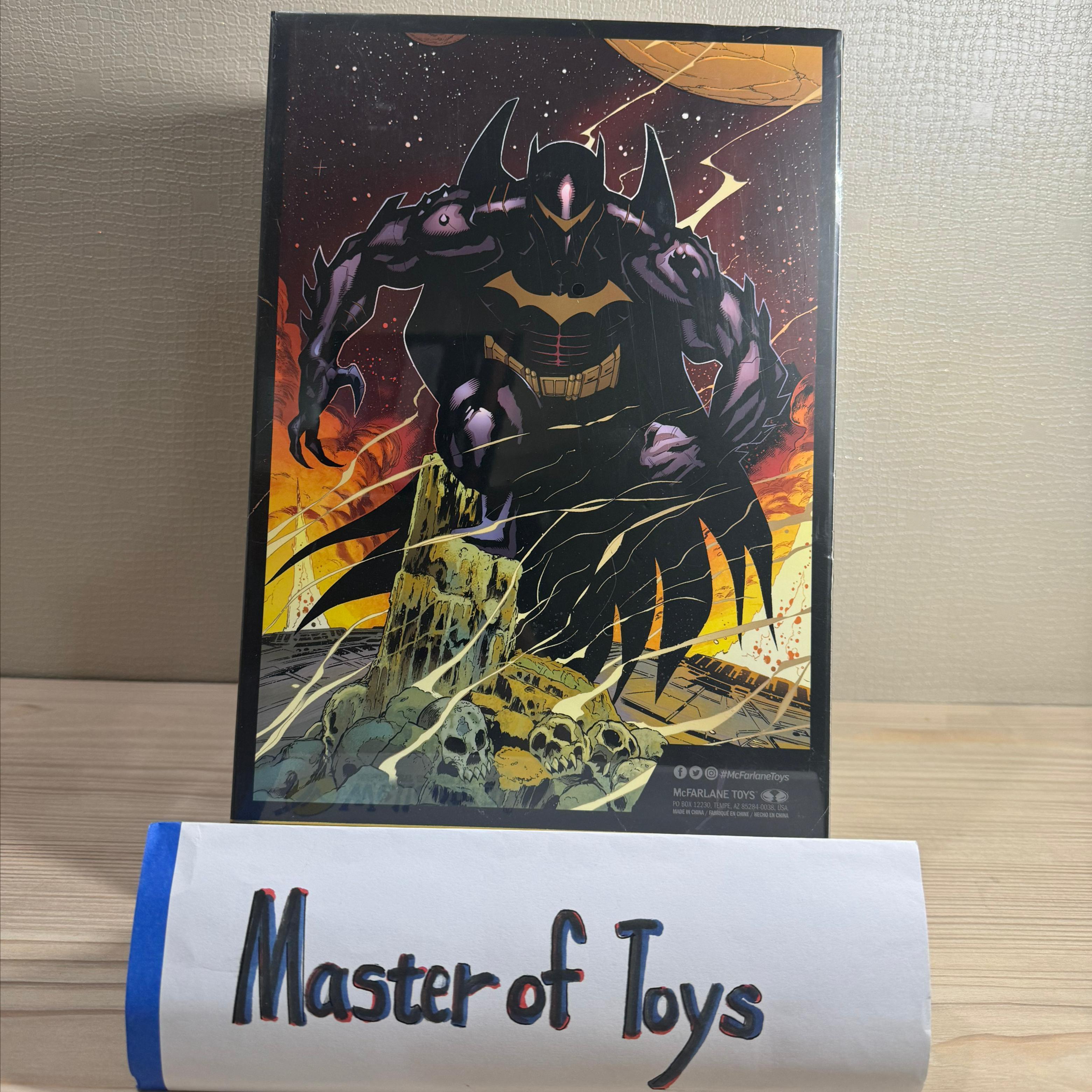 McFarlane DC Multiverse Batman Knightmare Edition Gold Label Authenticated Limited Edition - Ready Stock