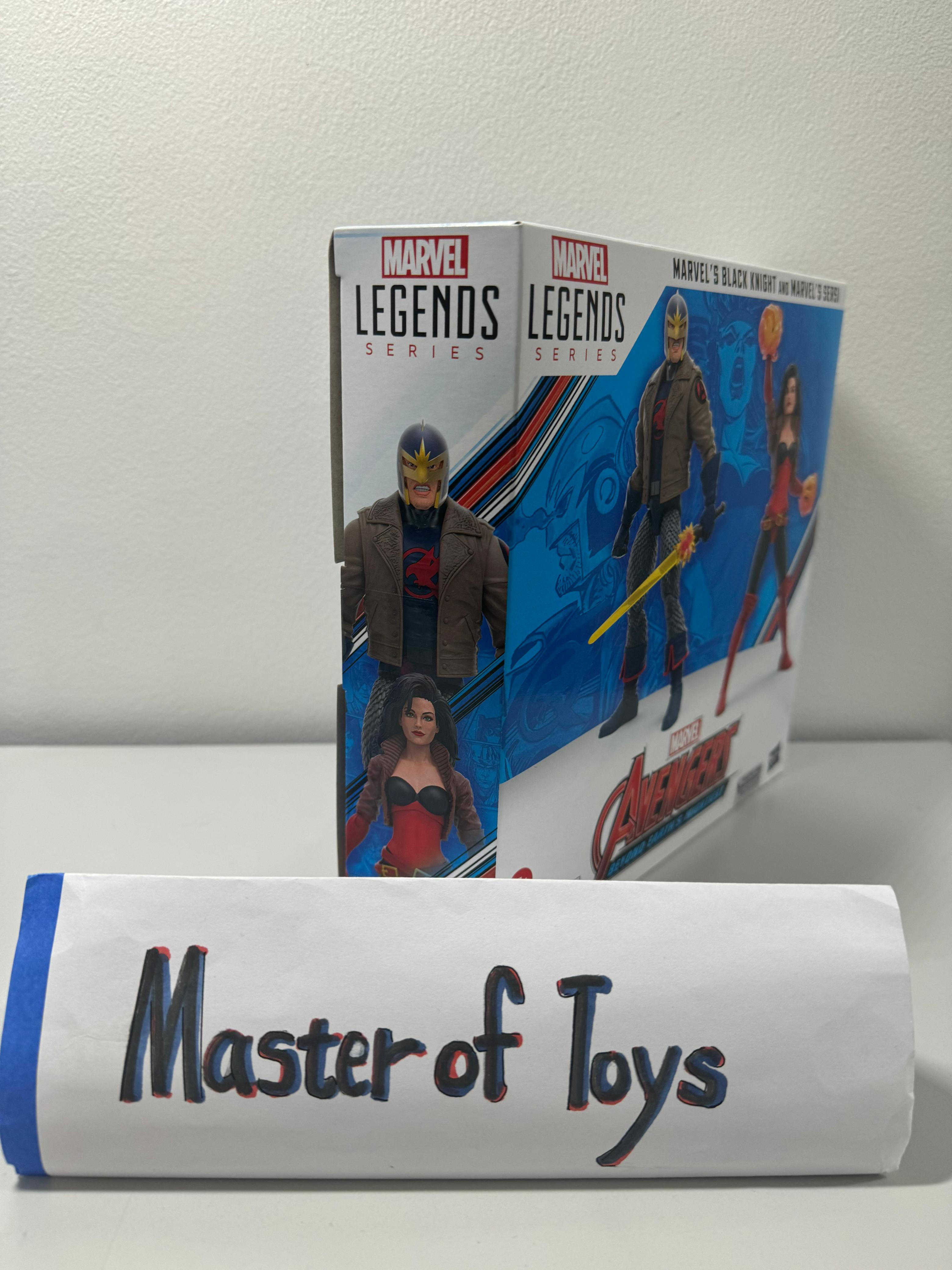 Hasbro Marvel Avengers Beyond Earth's Mightiest Marvel's Black Knight and Marvel's Sersi - Ready Stock